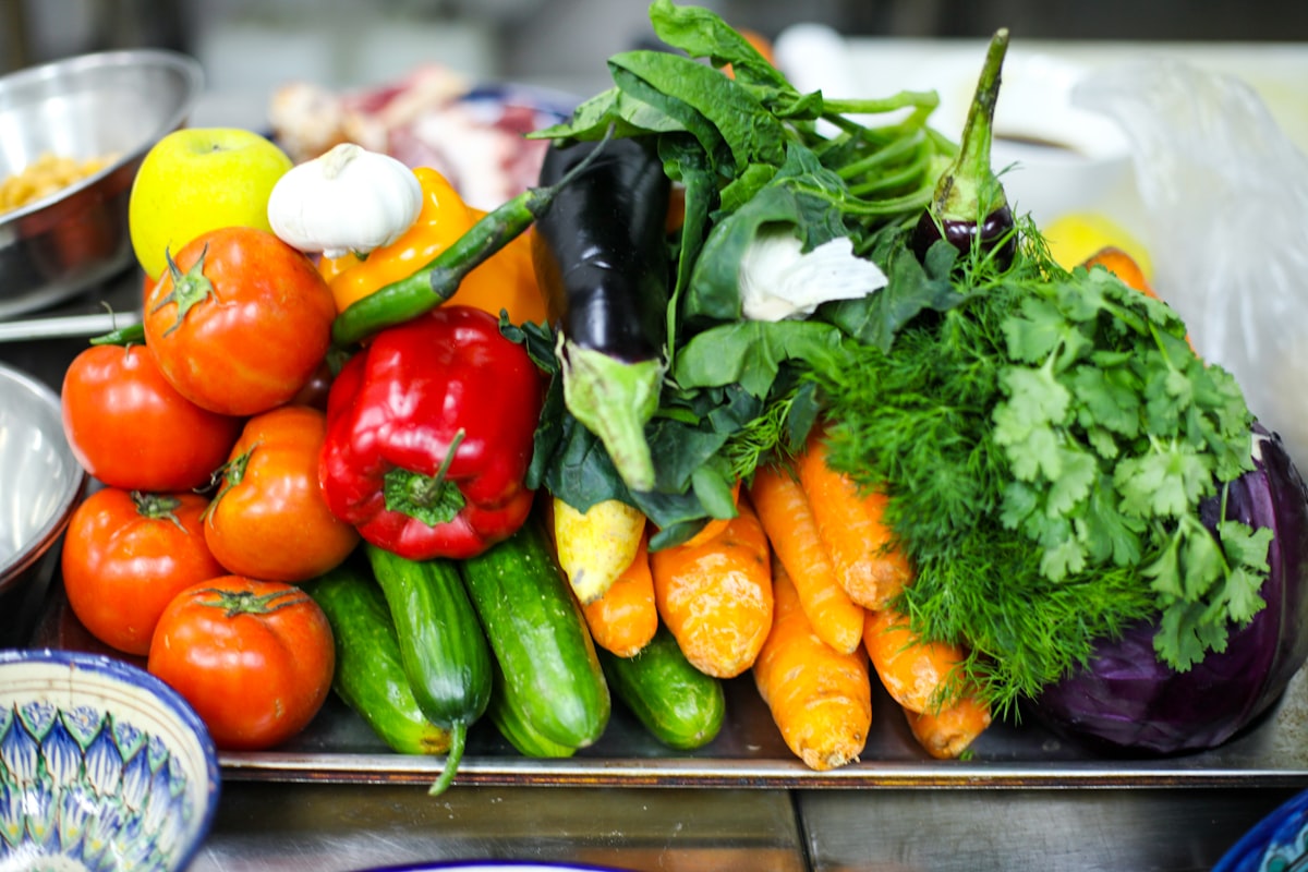 Healthy nutrition and balanced meals